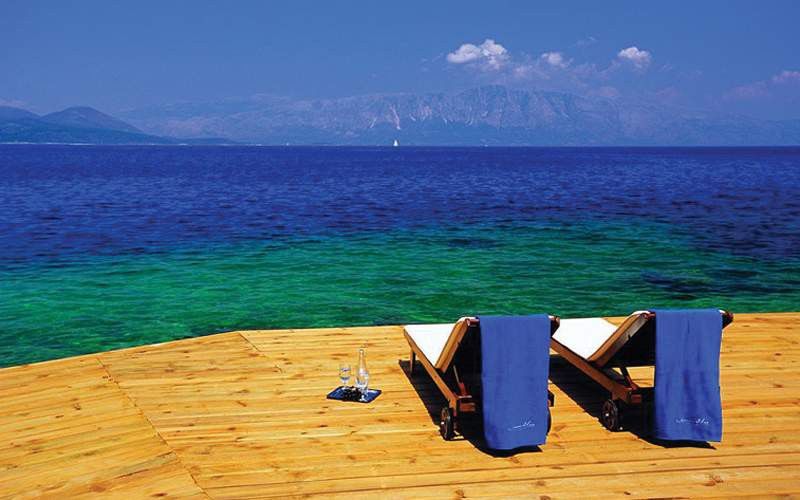 Ionian Blue Bungalows And Spa Resort Nikiana Exteriör bild